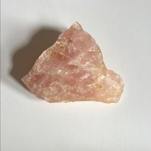 Pink Rose Quartz Accent Stone